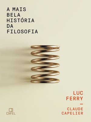 cover image of A mais bela história da filosofia
